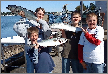 Boston Harbor charter fishing