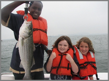 Boston Harbor charter fishing